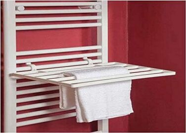 Сушарка для білизни Jumbo 2 для радіаторів у ванній кімнаті, 100 поліпропілен, довжина сушіння 3 м, 51 x 36 см, вантажопідйомність