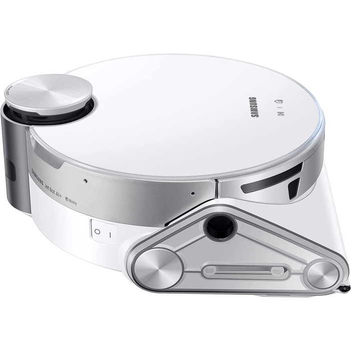 Робот-пилосос Samsung Jet Bot AI VR50T95735W/WA, потужність всмоктування 30 Вт, 0,2 , Clean Station, AI-розпізнавання об'єктів, 3D