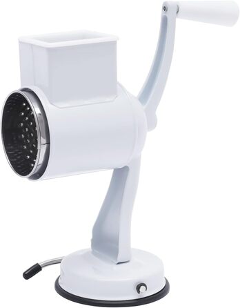 Овочева терка, терка для сиру з рукояткою, терка для овочів з 3 барабанними лезами для сиру, огірків, моркви, горіхів і т.д.