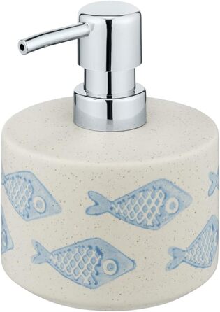 Дозатор для мила WENKO Аквамариновий керамічний дозатор для мила бежевий
