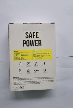 Зовнішній акумулятор для мобільного телефону Power Bank 26800mAh 22.5W PD20W швидка зарядка Powerbank USB C зі світлодіодним дисплеєм 3 виходи і 2 входи Портативний зарядний пристрій для смартфонів