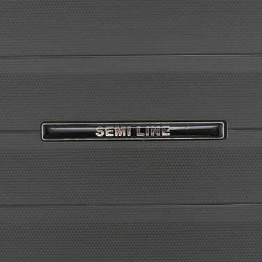 Валіза Semi Line 25' (M) Dark Grey (T5586-4)