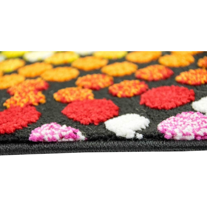 Килим для вітальні сучасний килим для вітальні райдужний різнокольоровий розмір 200 x 290 см