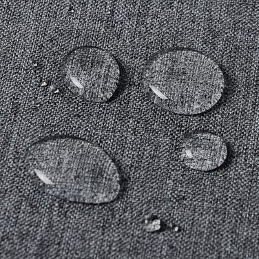 Скатертина WOLTU 130x260см скатертина льон льон вигляд лотос сірий миється брудовідштовхуюча легка у догляді колір та розмір на ви