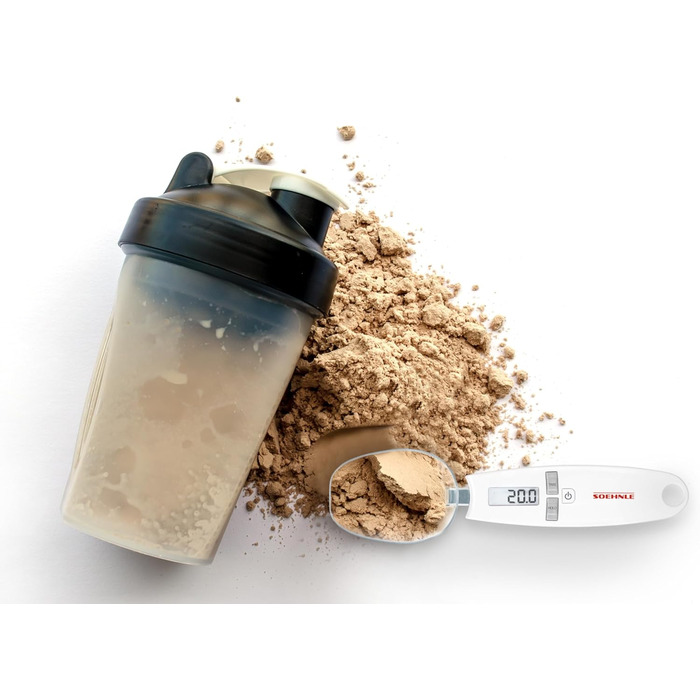 Цифрові кухонні ваги Soehnle Cooking Star з ціною поділки 0,1 г та місткістю 500 г, ложкові ваги для найменших кількостей, дрібні