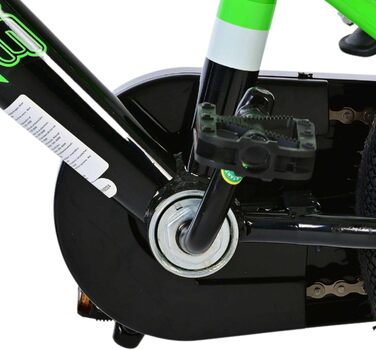 Дитячий велосипед Volare Sportivo для хлопчиків, 12 дюймів, зелено-чорний