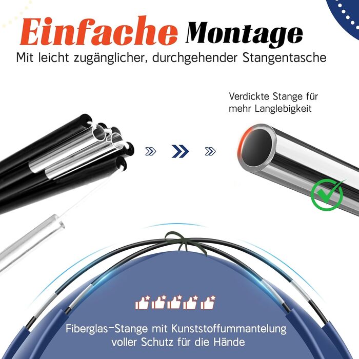 Намет для кемпінгу на 2/3/4 особи - Автоматичний швидкий намет 60-х років, водонепроникний та вітрозахисний, купольний намет з дощовиком, легкий намет для кемпінгу, піших прогулянок та трекінгу, зелений
