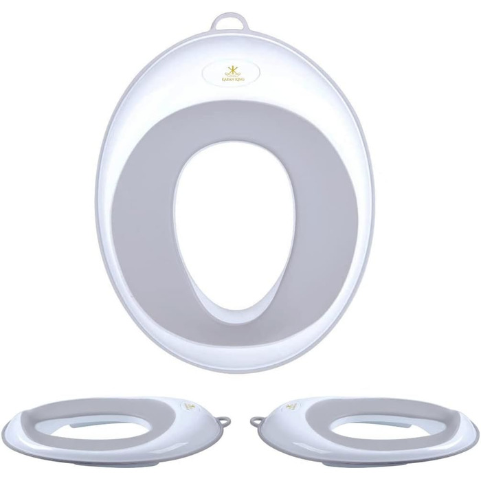 Неслизька, портативна та стильна сіра накидка на сидіння для привчання до горщика (найкраще сидіння для горщика для малюків, зручн