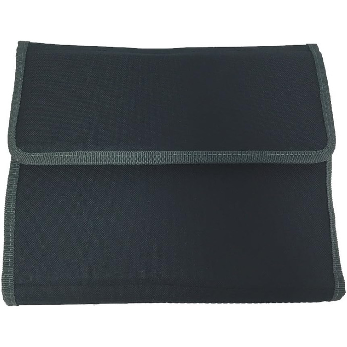 Посуд для пікніка, столові прибори для пікніка, посуд для кемпінгу, дорожні столові прибори (чорні)