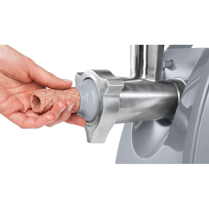 Побутова техніка Bosch MFW45020 М'ясорубка Bosch MFW45020 М'ясорубка ProPower 500 Вт (блокуюча потужність 1600 Вт, розмір 5, кільк