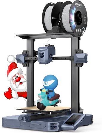 Принтер Ceality CR-10 SE з покращеною швидкістю друку 600 мм/с, автоматичним вирівнюванням CR Touch, точними лінійними напрямними,