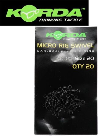 Вертлюг Korda Micro Rig - 20 шт.