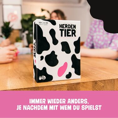 Настільна гра Стадо тварин Як добре ви знаєте свою родину та друзів Весела сімейна настільна гра для дорослих та дітей віком від 10 років. Ідеально підходить для Різдва. Стадо тварин (німецька версія)