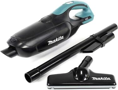 Акумуляторний пилосос Makita DCL182ZB, чорний, 100 x 11,5 x 15 см