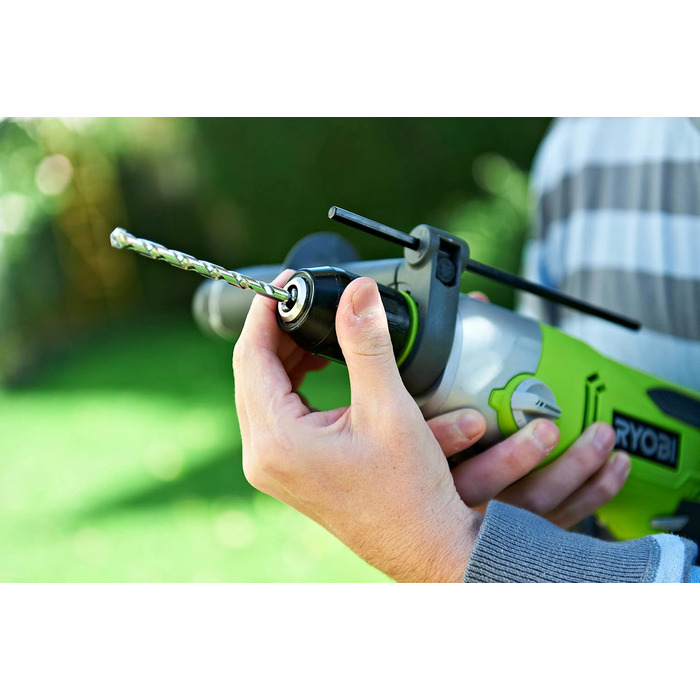 Двоступеневий ударний дриль Ryobi RPD1200K, 1200 Вт, падіння на 360 градусів, 230 В