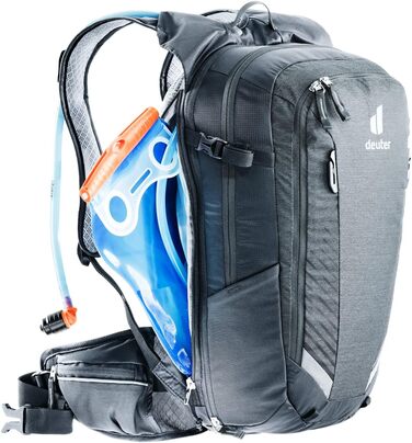Велосипедний рюкзак Deuter Compact EXP 14 графітово-чорного кольору
