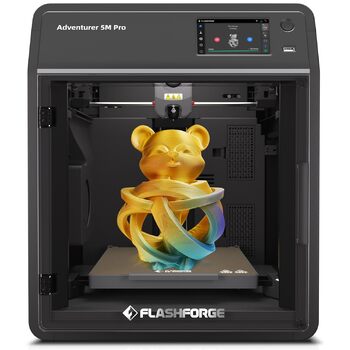 Принтер FLASHFORGE Adventurer 5M Pro, автоматичний друк одним клацанням, максимум 600 мм/с, висока швидкість із пакетом сопел 0,4/