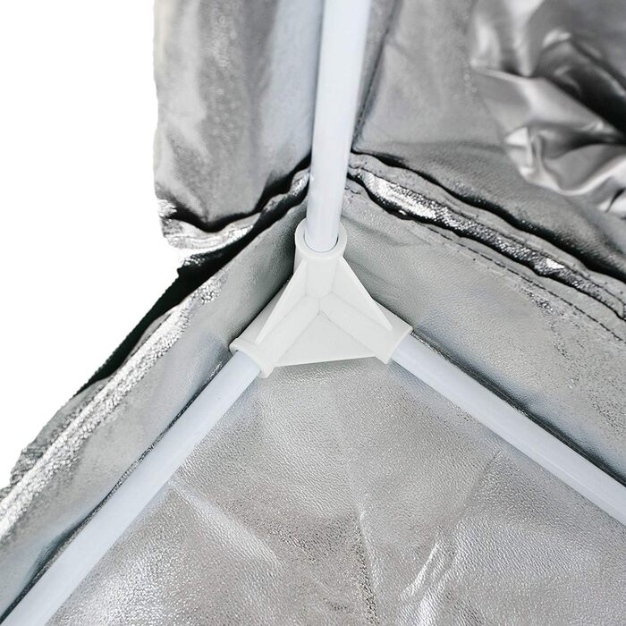 Тент для вирощування Lisbon 60x60x160 см / Гроубокс / Світлонепроникний шаф для рослин