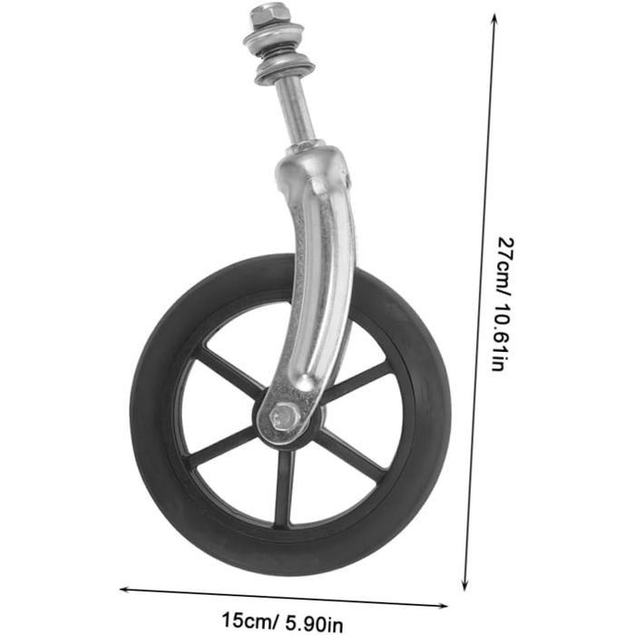 И Колесо для інвалідного візка Передні колеса для інвалідного візка З кронштейнами Колеса для інвалідного візка З кронштейном для вилки Запасні колеса Для допоміжних засобів для ходьби Передні колеса для інвалідного візка Запасна сталева трубка, 2 шт.