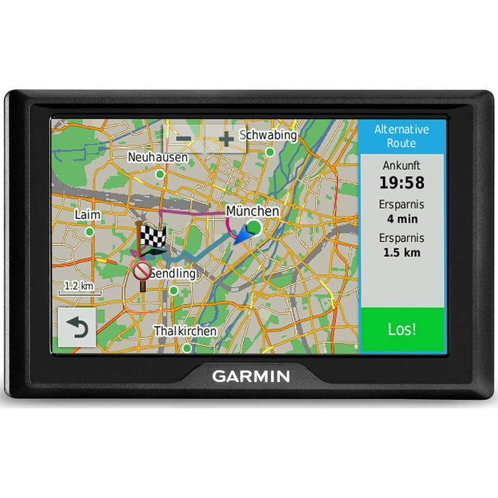 Навігаційний пристрій Garmin Drive 40 LMT CE - довічне оновлення карт, преміум-ліцензія на дорожній рух, сенсорний екран 4,3 дюйма (10,9 см) 4,3 дюйма (з інформацією про дорожній рух) Центральна Європа Single