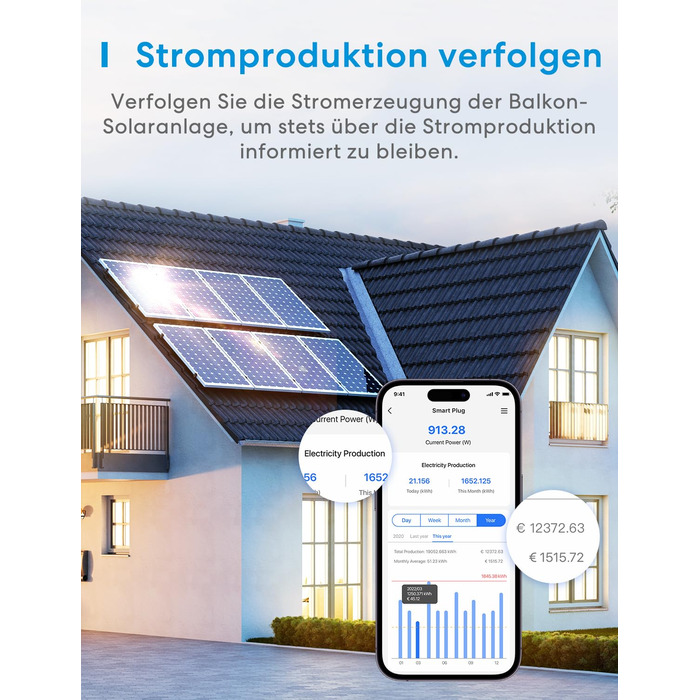 Розетка Wi-Fi Meross із вимірюванням потужності 16 А, розетка з таймером Smart Home з голосовим керуванням і дистанційним керуванням, Wi-Fi Smart Plug працює з Alexa, Google Home, SmartThings, упаковка з 4 шт.