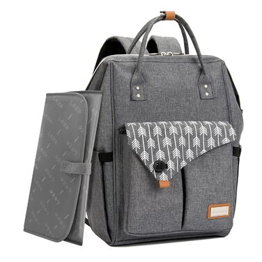 Дитячий пеленальний рюкзак пеленальна сумка з пеленальним килимком багатофункціональна сумка великої місткості дитяча сумка дорожн