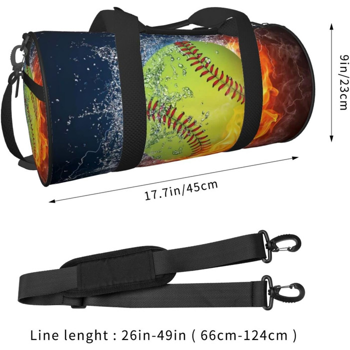 Дорожня сумка з малюнком стрекози, кругла, великої місткості, легка та міцна, чудовий подарунок для піших прогулянок, відпустки, ділових поїздок та іншого, колір мякої кулі, універсальний розмір