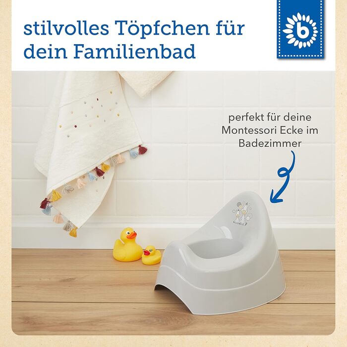 Горщик Bieco з музикою Горщик для дітей від 1 року Дитячий туалет Туалет для привчання до горщика Горщик Дитячий горщик для дітей