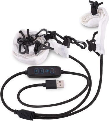 Світлодіодний світильник для намету qeedo Freedom Family 3, теплий білий колір