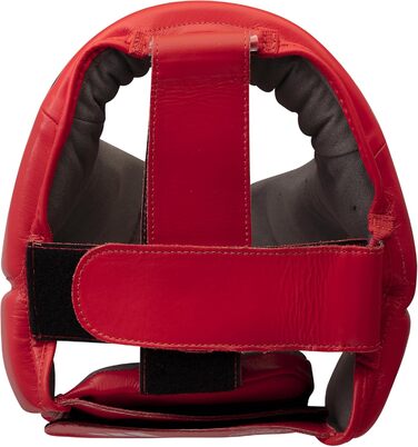 Боксерський шолом Adidas AIBA M червоного кольору