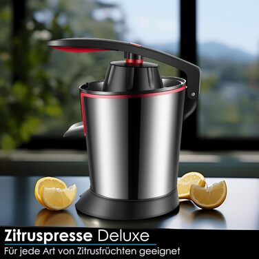 Електрична соковижималка для цитрусових Довговічний двигун 300 Вт Нержавіюча сталь Електрична соковижималка Соковижималка Автомати