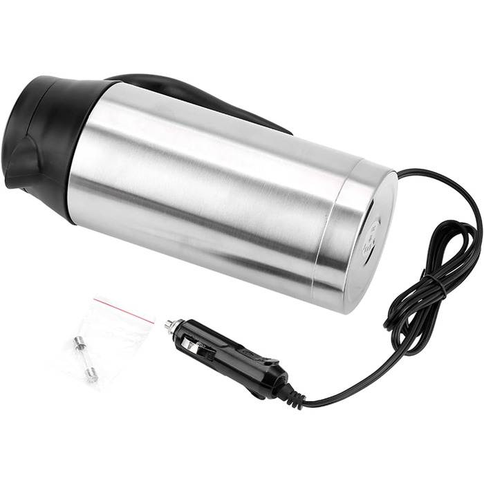 Чайник 24 В для вантажного автомобіля з нержавіючої сталі Pp портативний 750 мл 24 В подорожній автомобіль вантажівка чайник пляшк