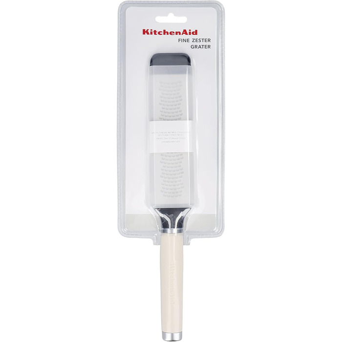 Терка для сиру KitchenAid, 2-стороння травлена терка з нержавіючої сталі з отворами для дрібної терки мигдальний крем Тонка терка для мигдального крему