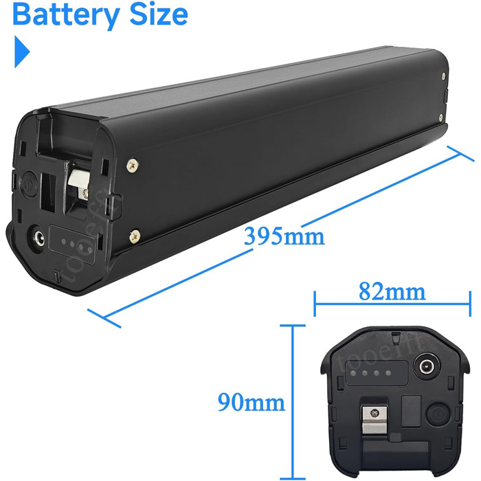 Літій-іонний акумулятор для електровелосипеда Engwe E26 – 48 В / 17,5 А·год / 840 Вт·год