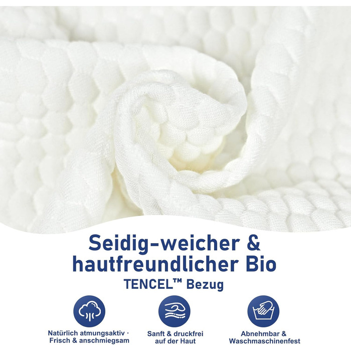 Плоска подушка з натурального латексу, ультратонка подушка для тих, хто спить на животі, тонка латексна подушка допомагає зняти тиск, ідеальна упаковка (розмір Queen (72407 см))