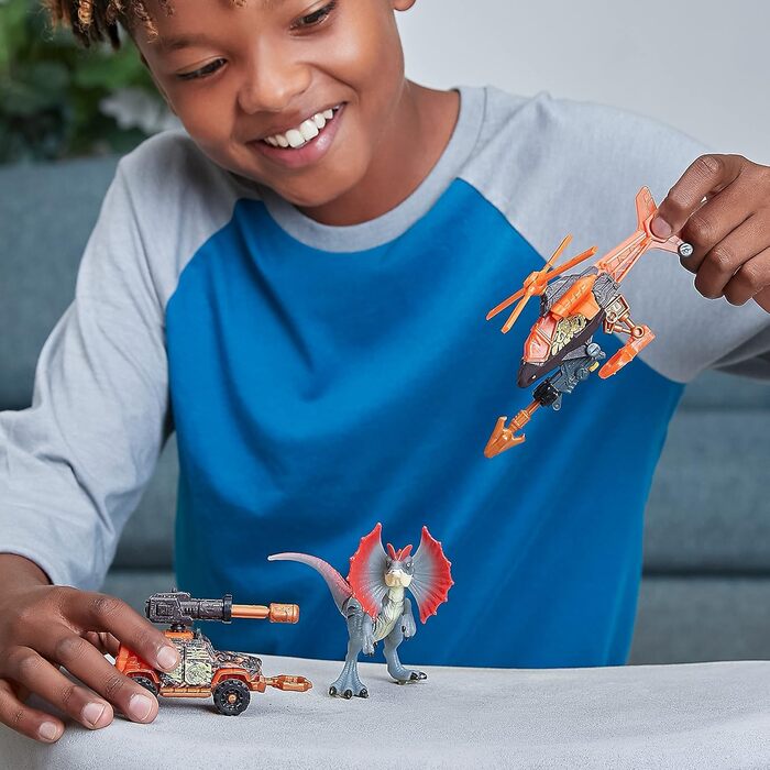 Сюрпризний удар динозавра, серія 4, вулкан, сюрприз, колекційна капсульна іграшка-загадка динозавра, іграшка-битва динозаврів (2 шт.), серія 4, 2 капсули, 5-