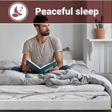 Матрац White Stone з піни з ефектом пам&39яті 160 x 200 Висота 27 см Гіпоалергенна та дихаюча тканина Ортопедичні та самоформуючі властивості Зроблено в Італії