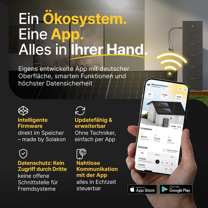 ОДНА універсальна балконна електростанція-накопичувач ємністю 2,11 кВтгод, потужністю 2600 Вт через 4 MPPT, функціями штучного інтелекту, нульовим живленням, єдиною екосистемою додатків, підтримкою plug & play