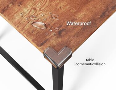 Письмовий стіл HOMIDEC, комп'ютерний стіл для ПК з ящиками і підставкою для навушників, офісний стіл дерев'яний офісний стіл для о