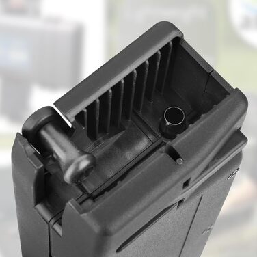 Швидкісний зарядний пристрій ARSUK для BB-кульок – тактичний для страйкболу, пейнтболу, Airsoft, 155 набоїв, чорний