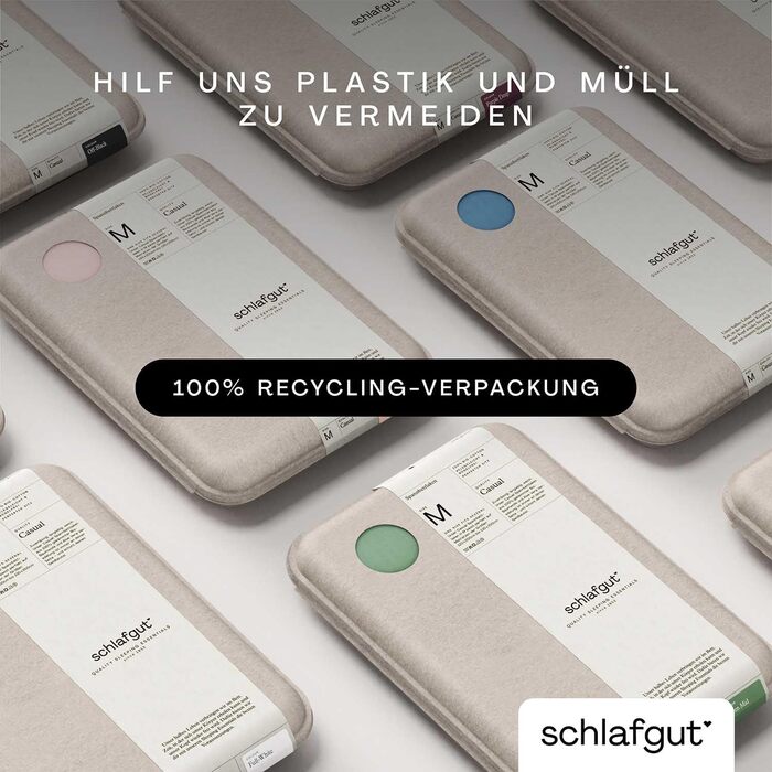 Простирадло на ремінці schlafgut, 100 органічна бавовна, виготовлено в зеленому кольорі від OEKO-TEX (висота матраца від 140x200 см до 160x200 см, до 25 см, колір Sand Mid)