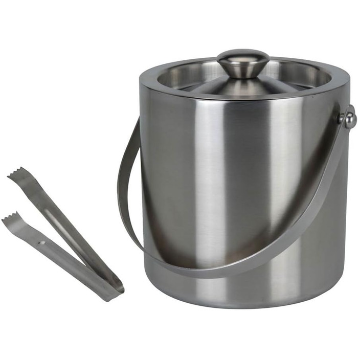 Відерце для льоду Mazali Ko Serv, сталеве, різнокольорове, 21,7 x 21,7 x 23,5 см A 21,7 x 21,7 x 23,5 см