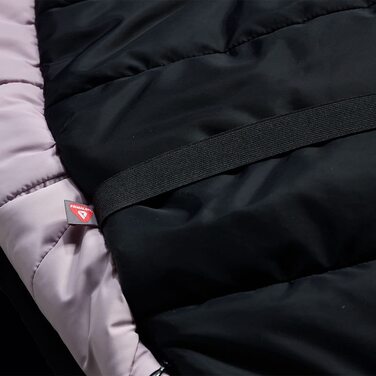 Універсальний муфта для ніг для всіх моделей колясок Водонепроникний термомуфта для зими Doolittle колір Рожевий захід сонця Зима