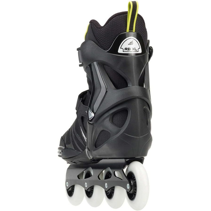 Чоловічі роликові ковзани Rollerblade RB XL для фітнесу для дорослих чорно-лаймові високоефективні роликові ковзани 0