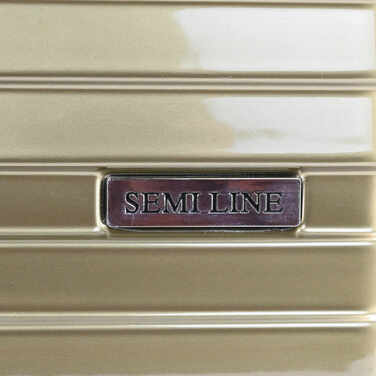 Валіза Semi Line 24' (M) Gold (T5763-2)
