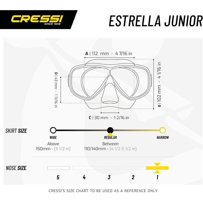 Маска для дайвінгу та снорклінгу Прозора/Аквамарин Маска Сноркель