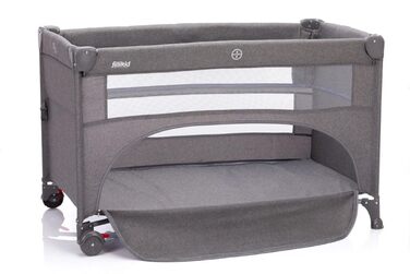 Ексклюзивне дитяче ліжечко Fillikid для подорожей Ліжечко для сну на боці від народження до 24 місяців (15 кг) Дитяче ліжечко для подорожей з матрацом Ліжечко для сну на боці з боковим відкриттям Дитяче ліжечко, дитяче ліжко 60x120 см