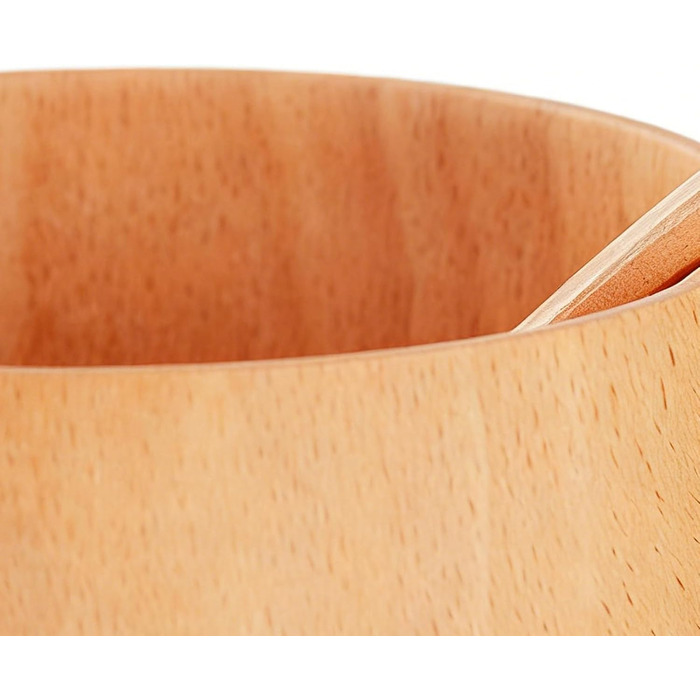 Набір дерев&39яних чашок Generico чашки з натурального дерева об&39ємом 290 мл з ложкою Набір чашок для зими, використання на свіжому повітрі, вдома, в саду, на балконі, для пікніків, кемпінгу, вечірок, для віскі та пива