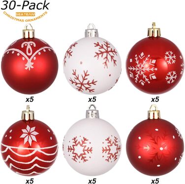 Набір кульок для ялинки 30 шт Sea Team