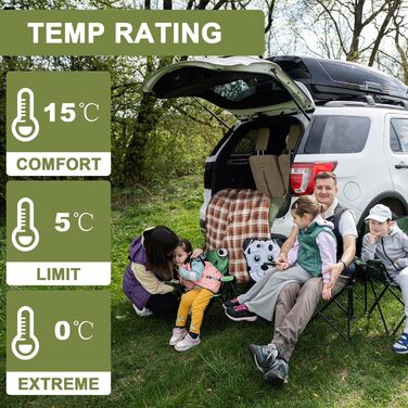 Бавовняний фланелевий спальний мішок для кемпінгу, походів або трекінгу. Водонепроникний спальний мішок розміру &quotqueen-size&quot для дорослих або підлітків. Підходить для вантажівок, наметів або спальних мішків. Легкий, зелено-коричневий.